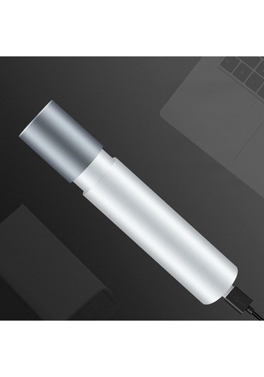 Soulader Kompakt Usb Şarjlı Mini El Feneri, Ayarlanabilir Zoom Özellikli Güçlü Led Işık, Kampçılık Ve Acil Durumlar İçin Pratik Aydınlatma Çözümü Sarı