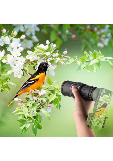 Suofeng 16x52 Kompakt Tek Gözlü Teleskop - Yüksek Kaliteli Görüntü, Su Geçirmez, Cep Telefonu Uyumlu - Manzaralar, Kuş İzleme, Spor Etkinlikleri İçin Taşınabilir