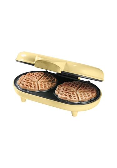 Bestron Sweet Dreams Çift Kalp 700 W Waffle Makinesi