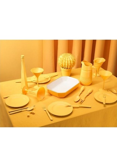 Pyrex 295b008/7145 Dikdörtgen Fırın Kabı Sarı 33x22x7cm 3,2