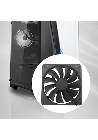 Suntek 12v 24v Fan Multiuse Doğru Akım Havalandırma Fanı 140x40x25cm