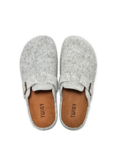 Twigy Manu Erkek Ev Terliği Gri 41/45 AA0433 Gri