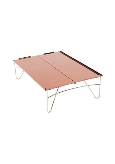 Novahub Açık Mekan Küçük Sehpa Mini Alüminyum Masa Ultralight Katlanır Piknik Masa Kampı Kendi Kendine Sürüş Balıkçı Barbekü Siyah Brown Kırmızı Kırmızı