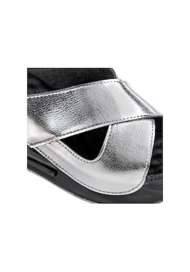 Muya Penelope Anatomik Air Max Tabanlı Kadın Terlik Kurşun 40