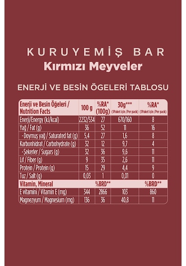 Fellas Kuruyemiş Bar Deneme Paketi X 6