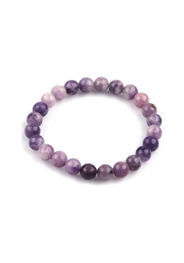 Lepidolit Doğal Taş Bileklik