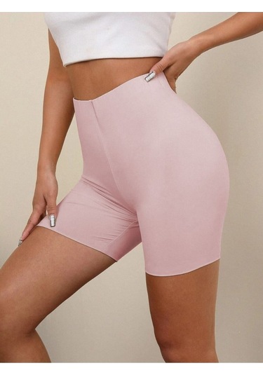 Mistirik Porfy Model Esnek Şort Açık Pembe Renk 093 Açık Pembe
