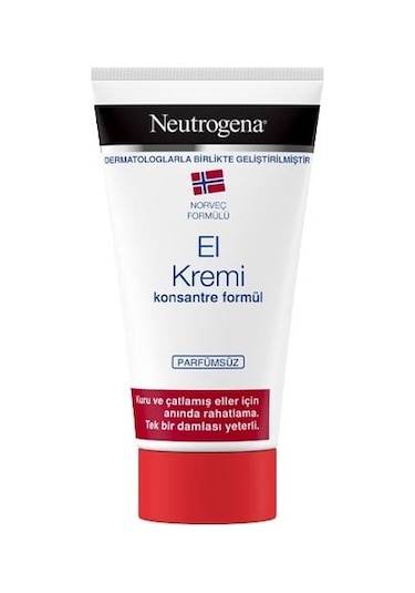 Neutrogena Parfümsüz El Kremi 75 ML + Dudak Nemlendirici