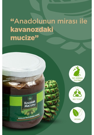 Kozalak Macunu Kozalak Özlü Bitkisel Karışımlı Macun 240g