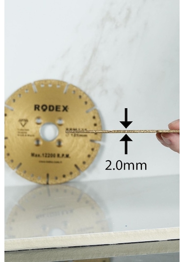 Rodex RRM115 Çok Amaçlı Multi Elmas Kesme Diski 115MM