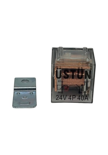 Mini Röle Şeffaf 24v 4p 40a 87a 4 Terminalli Uyumlu