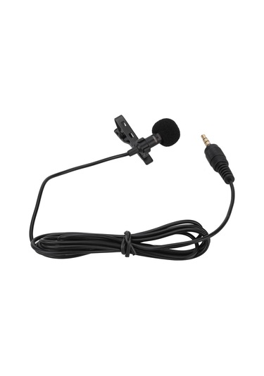 Yifomall "taşınabilir Klipsli Mikrofon - İphone Uyumlu, İpad, Bilgisayar İçin Yüksek Hassasiyetli 3.5mm Jaklı Lavalier Mikrofon"