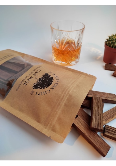 Can Meşe Yongası Meşe Cipsi Maksimum Lezzet İçin Kalın Kesim 100 G