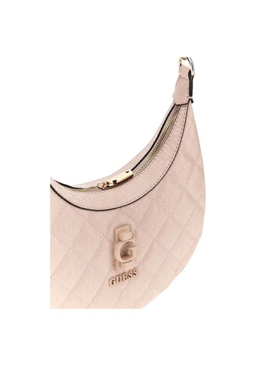 Guess Kadın Krem Bessey Omuz Çantası Kahverengi
