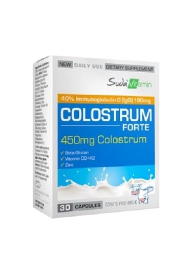 Suda Vitamin Colostrum Forte 30 Kapsül