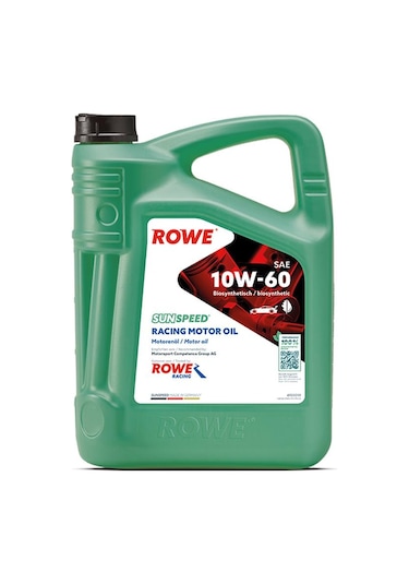 Rowe Sunspeed Racing Sae 10W-60 Motor Yağı 5 L