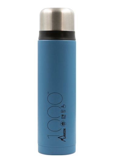 Laken Paslanmaz Çelik THERMO FLASK 1L BLUE -  LK18100A