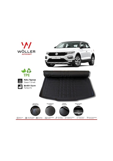 Vw T Roc Bagaj Havuzu 2016 2022 Arası 3D Wöller Ultraflex