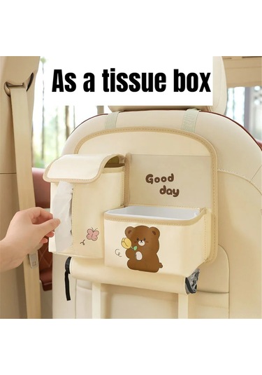 Springsun Araç Koltuğu Çok Fonksiyonlu Saklama Çantası - Su Geçirmez, Geniş Depolama