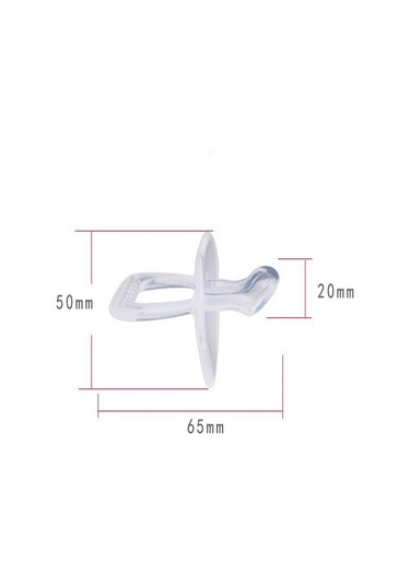 Kişiselleştirilmiş Adı El Yapımı Emzik Klipsi Tutucu Zincir Silikon Emzik Zincirleri Beş Yıldızlı Bebek Diş Kaşıyıcınız Diş Çıkarma Zinciri Şeffaf