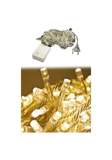 10 Metre 100 Ledli 8 Fonksiyonlu Dekoratif Lambader Dekor  Lambası