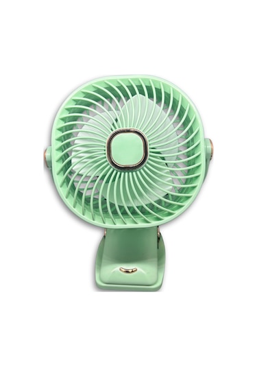 Zb113 Taşınabilir Masaüstü Yeşil Usb Fan