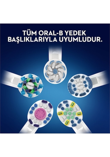 Oral-B Crossaction Elektrikli Diş Fırçası Yedek Başlığı 4'lü