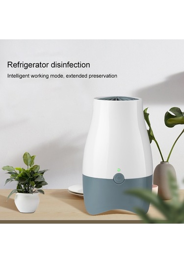 Ax168b Mini Buzdolabı Ozon Hava Temizleme Cihazı Ve Taze Koku Giderici Gri Beyaz