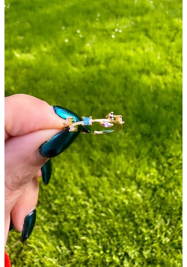 Çıtır Mini Renkli Taşlı Yüzük