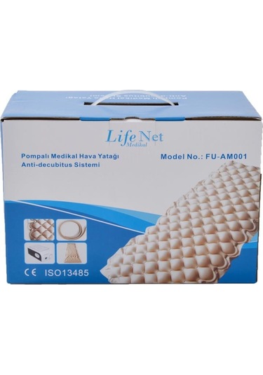 Life Net Medikal Havalı Hasta Yatağı + Ayarlanabilir Motor