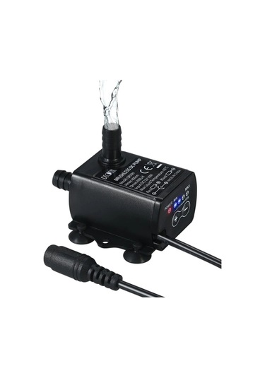 Dc12v Güneşçi Mikro Fırçasız Soğuk Su Dolaşım Çeşmesi Su Pompası, Boyut:qr50h