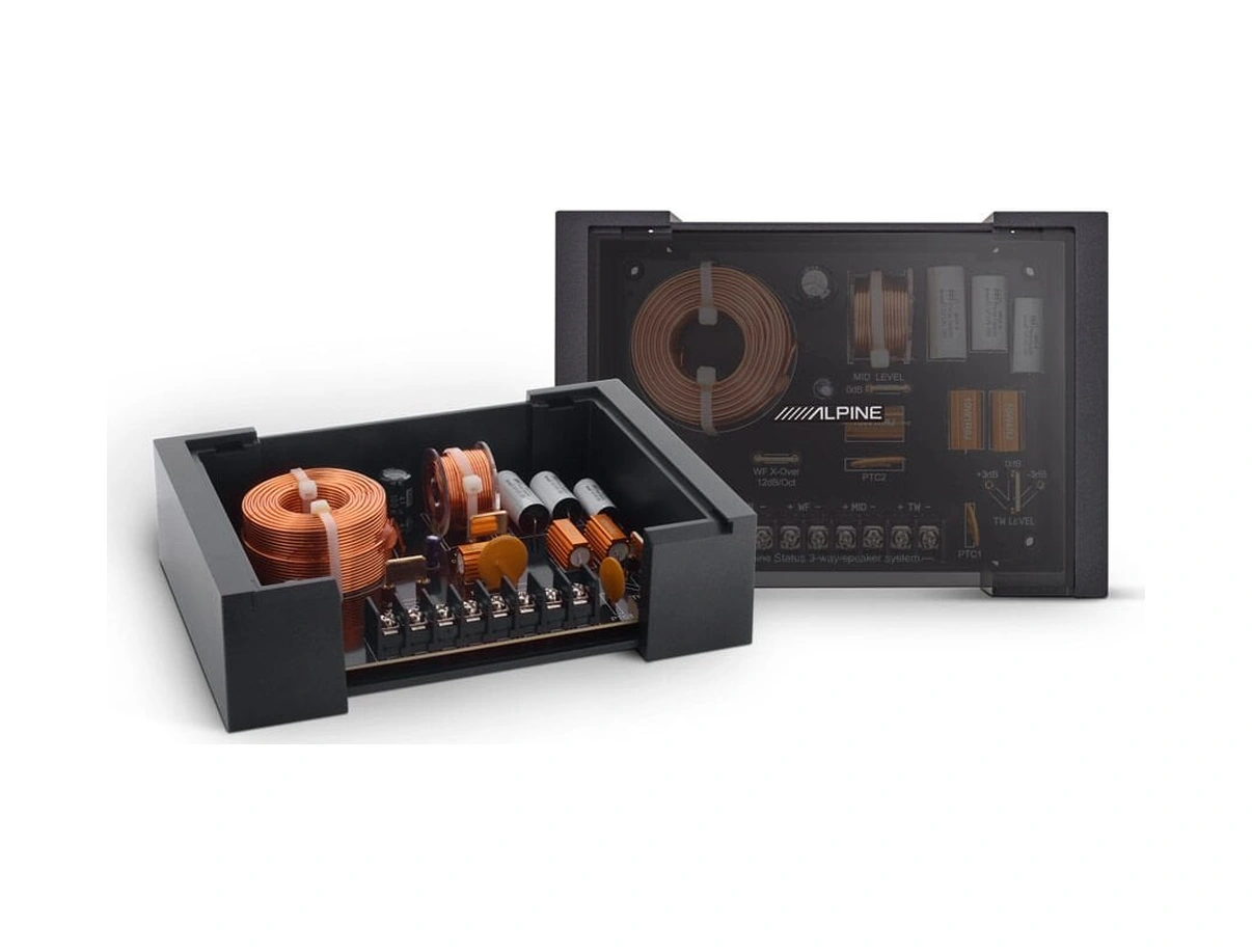 Alpine Hdz-653 3 Yollu 16cm Hi-res Komponent Mid Takımı 300 Watt