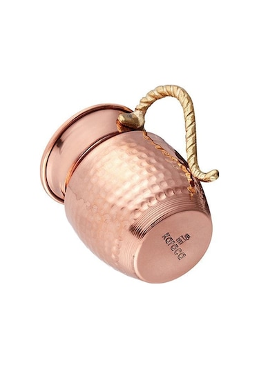 Karaca  Alacahöyük Bakır Ayran Bardağı