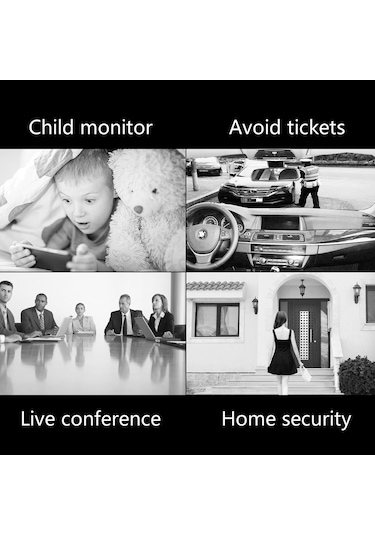 Padalink Mini Wifi Güvenlik Kamerası 1080p Hd, Uzaktan İzleme, İnfrafed Gece Görüşü, Hareket Algılama, 128gb Hafıza Kartı Desteği