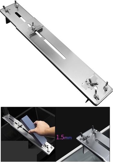 Suntek Mutfak Lavabo Için Bıçak Bileyici Bileme Taş Çerçeve