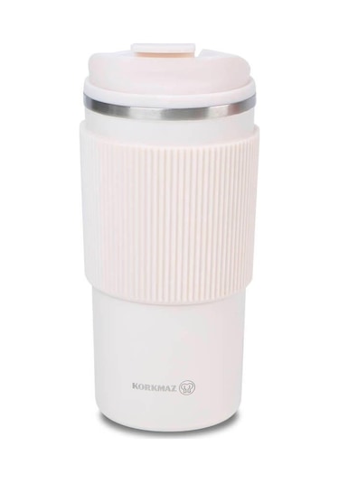 Korkmaz Freedom Plus Beyaz Kahve Bardağı