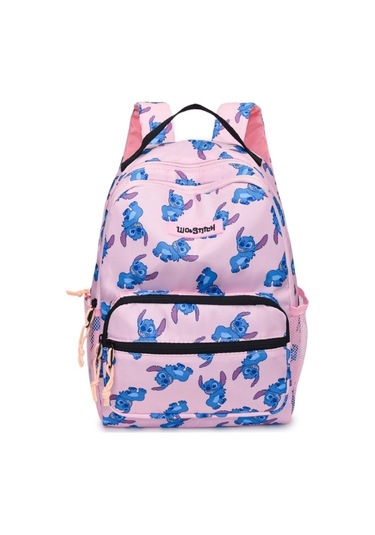 Lixiaqu01 Pembe Disneycartoon Stitch Moda Çok Yönlü Büyük Pembe