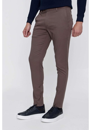 P 1100 Slim Fit Vizon Spor Pantolon Vizon
