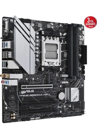 Asus Prıme B650m-a Wıfı Iı Ddr5 Hdmı Dp Pcıe 16x V4.0 Am5 Matx