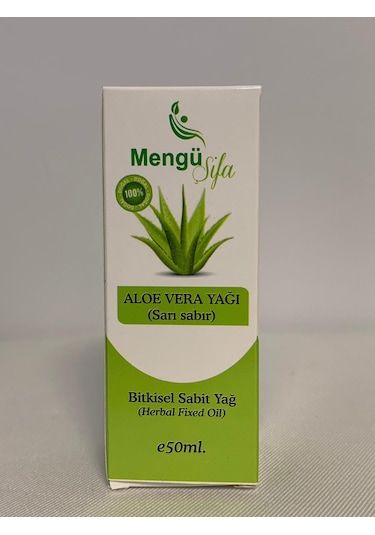 Mengü Şifa Aloe Vera Yüz ve Cilt Yağı 50 ML