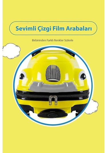 Luxchild Premium Abs Çocuk Valizi Çok Renkli