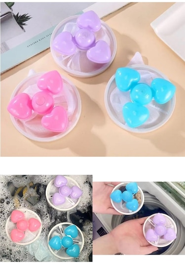 Tüy Toplayıcı Çamaşır Makinesi Kedi Köpek Tüyü Saç Toz Toplama Filesi Makina Tüy Giderici 1 Adet Diğer