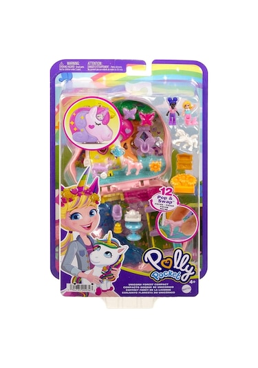 Ve Maceraları Micro Oyun Seti Unicorn Forest Atlı Oyun Seti Kız Çocuk Oyuncak