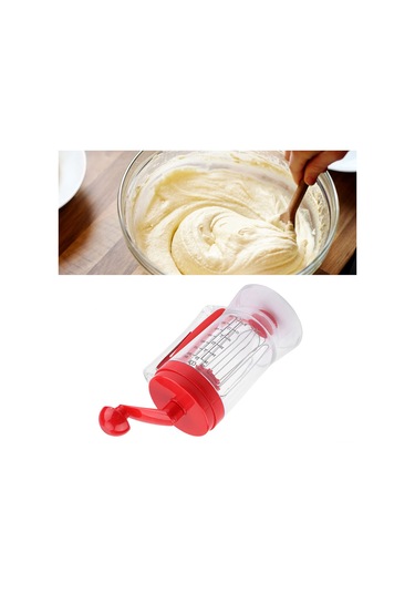 Yaozixa Elle Çalışır Hamur Dağıtıcı, Abs Malzeme, Ölçekli, Pasta-waffle Hamuru Ayırıcı, Kolay Temizlenir Diğer