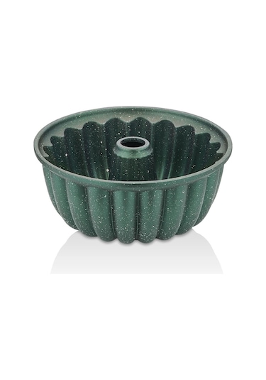 Taç Dilim Döküm Kek Kalıbı Haki