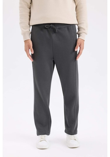 DeFacto Regular Fit Eşofman Altı Beli Lastikli Basic Düz Cepli Düz Paça D9707AX24AUAR226
