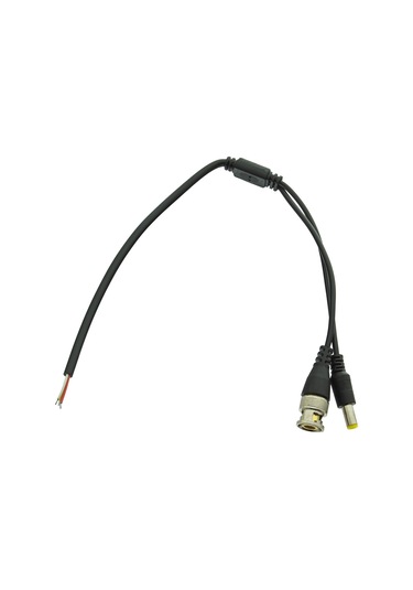 Kadraj Kablolu Bnc Konnektör + Dc Power Jack - 10 Adet - Güvenlik
