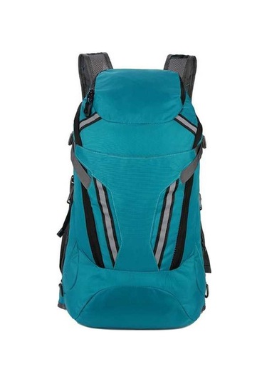 Didadodo Hafif Katlanabilir Su Geçirmez Sırt Çantası - Yürüyüş, Seyahat Ve Kamp İçin Pratik Mavi Renkli Mavi