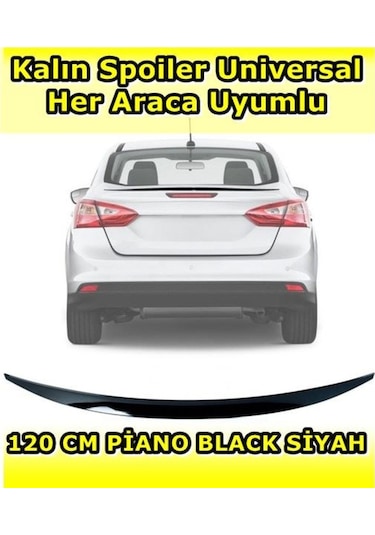 Hyundaı Era Uyumlu Piano Black Spoiler 120 Cm (554702211)
