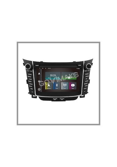 Hyundai İ30 2012-2016 Uyumlu 4 Gb Ram 64 Gb Hafıza Androıd Multımedıa Teyp 7"